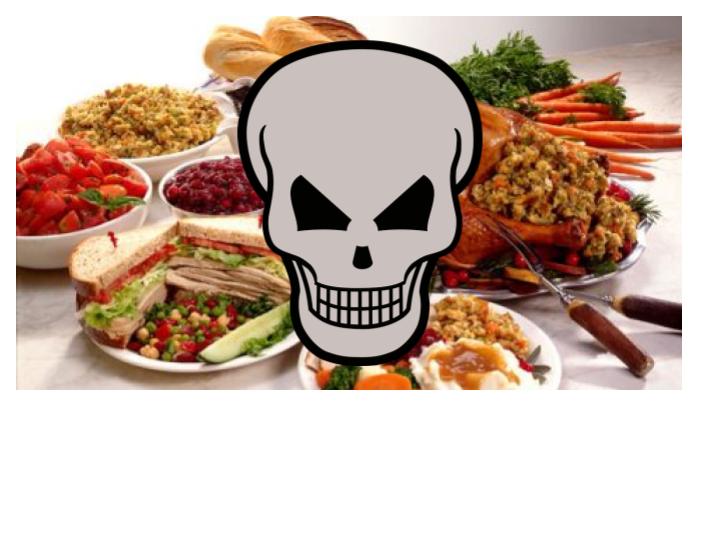 The symptoms listed above are only applicable if food is consumed in copious amounts. Most can enjoy their Thanksgiving and Christmas in a normal fashion. Just beware that this can and might happen to you if you do not spend your holidays safely. 