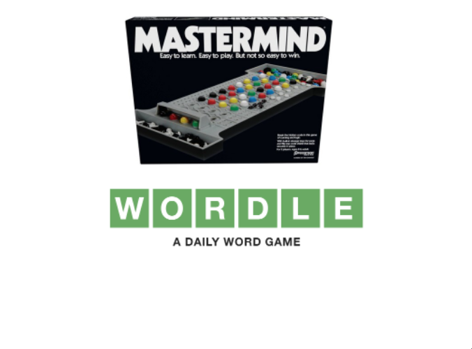 Mastermind+Scrabble=Hit New Wordle Game